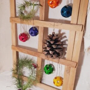 Bamboo Decor Ballschristmas Ornaments 4