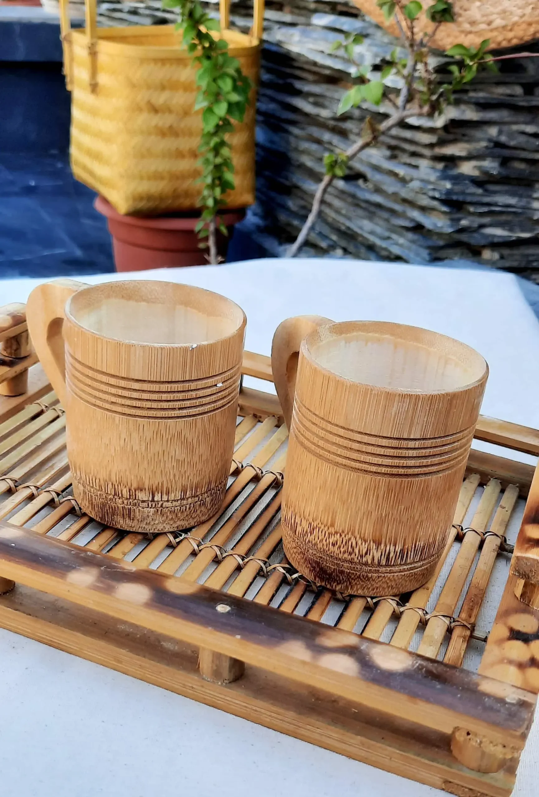 Bamboo Tea Cups | Pahadi Zaika