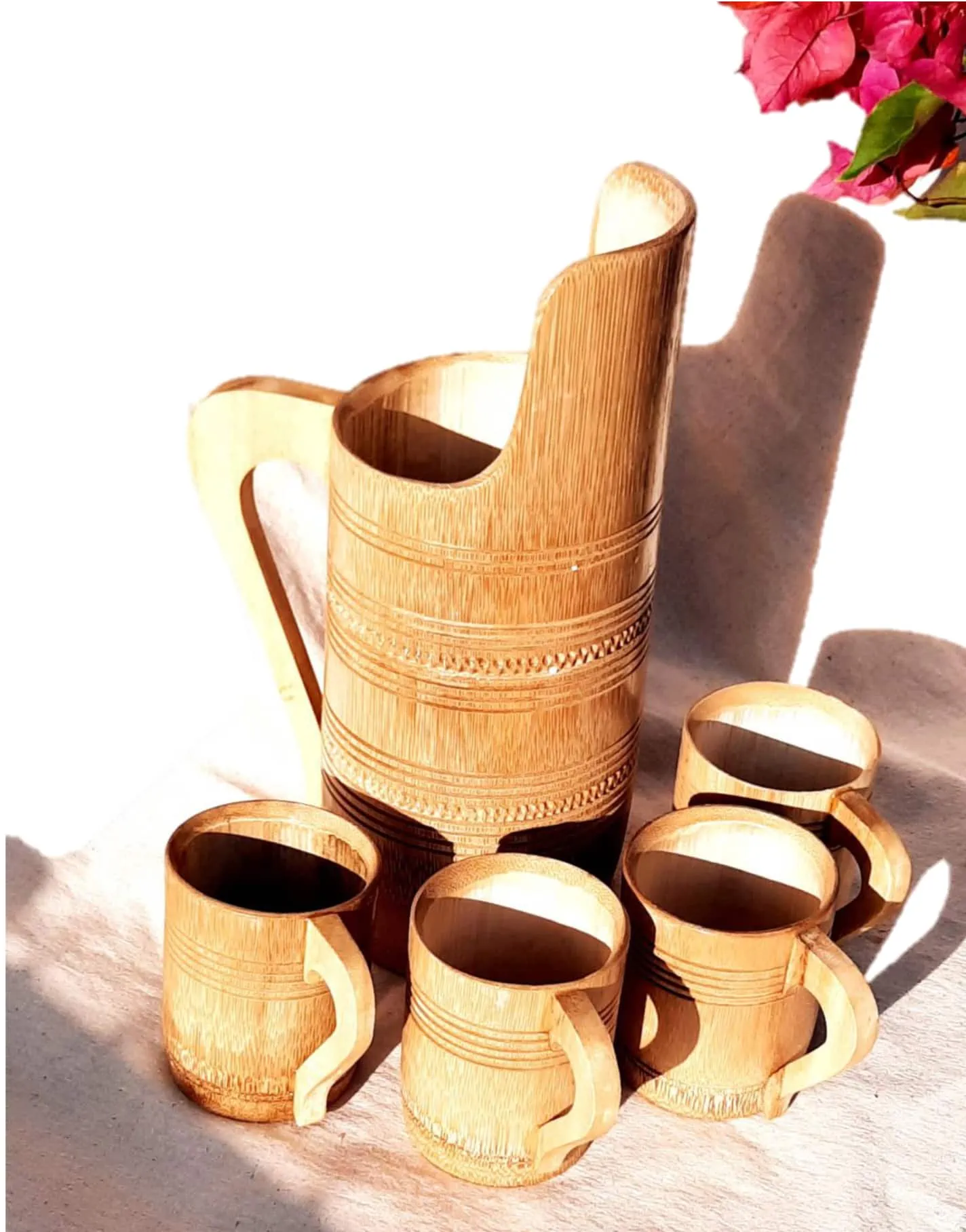 Bamboo Tea Cups | Pahadi Zaika