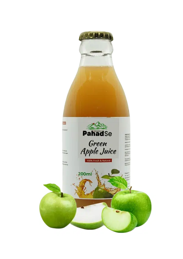 green apple juice