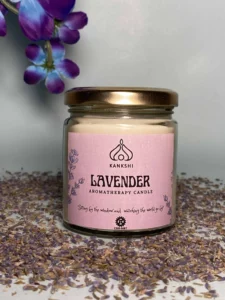 Lavender candle